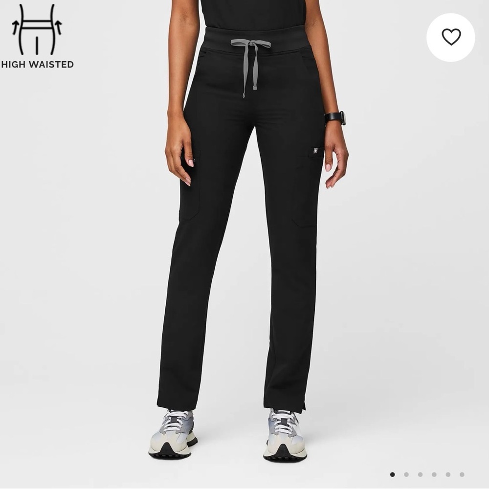 Figs High Waisted Yola Skinny Scrub Pants